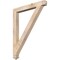 Ekena Millwork Traditional Arts & Crafts Smooth Bracket, Douglas Fir, 3 1/2"W x 34"D x 42"H BKT04X34X42TRA03SDF - alternate 1